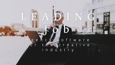 LEADING Job - the agency software for the top players in the advertising industry