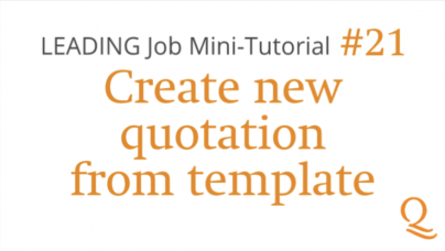 LEADING Job  - How to #21 CREATING AN OFFER - Agency software tutorial